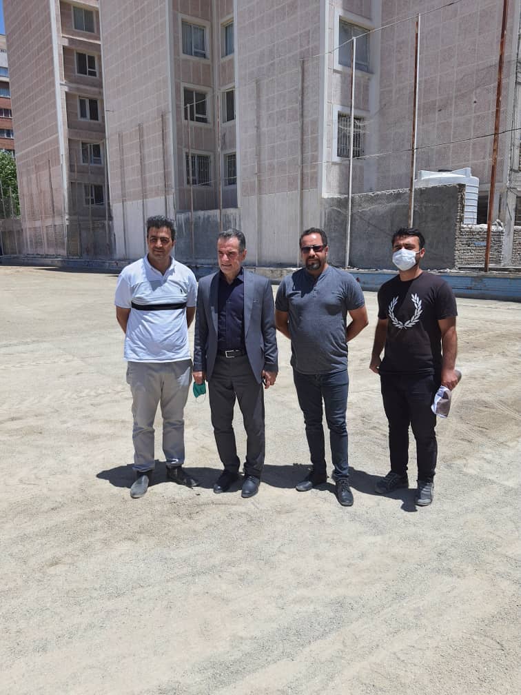 پروژه چمن مصنوعی بوستان میعاد تهران
